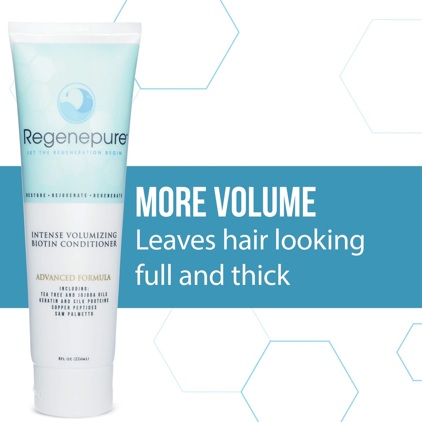 REGENEPURE Intense Volumizing Biotin Hair Loss Conditioner