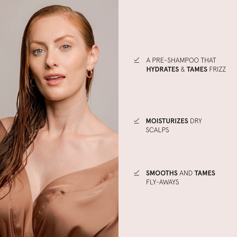 BONDIBOOST Elixir Hair Oil [4.23 fl oz], Pre-Shampoo Hair Oil Treatment for Dry Hair, Calm Frizz + Smooth Split Ends + Tame Flyaways, Lightweight Formula + Vegan/Cruelty Free