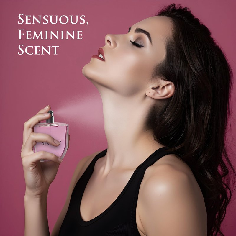 Sx Bomb for Women Eau De Parfum - Blend of Floral & Fruity Accords - Neutral Base Notes of Oakmoss, Musk & Wood - Sweet Everyday Fragrance - Elegant 100ml Bottle - Natural & Paraben Free