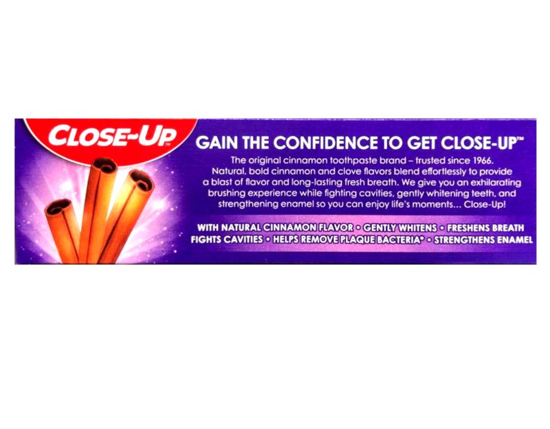 Close-Up Fluoride Toothpaste, Freshening Red Gel 4 oz (Pack of 12)