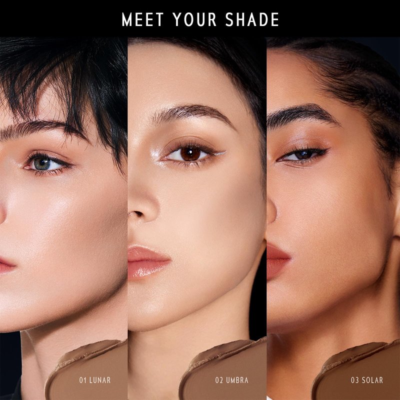 TIMEPHORIA ECLIPSE SPARK 2 in 1 Face Contour Sticks, Blendable, Non-greasy, Long-lasting Cream Face Contouring Pen, Lightweight Finish Makeup, Buildable Coverage, Easy Application (01 LUNAR)