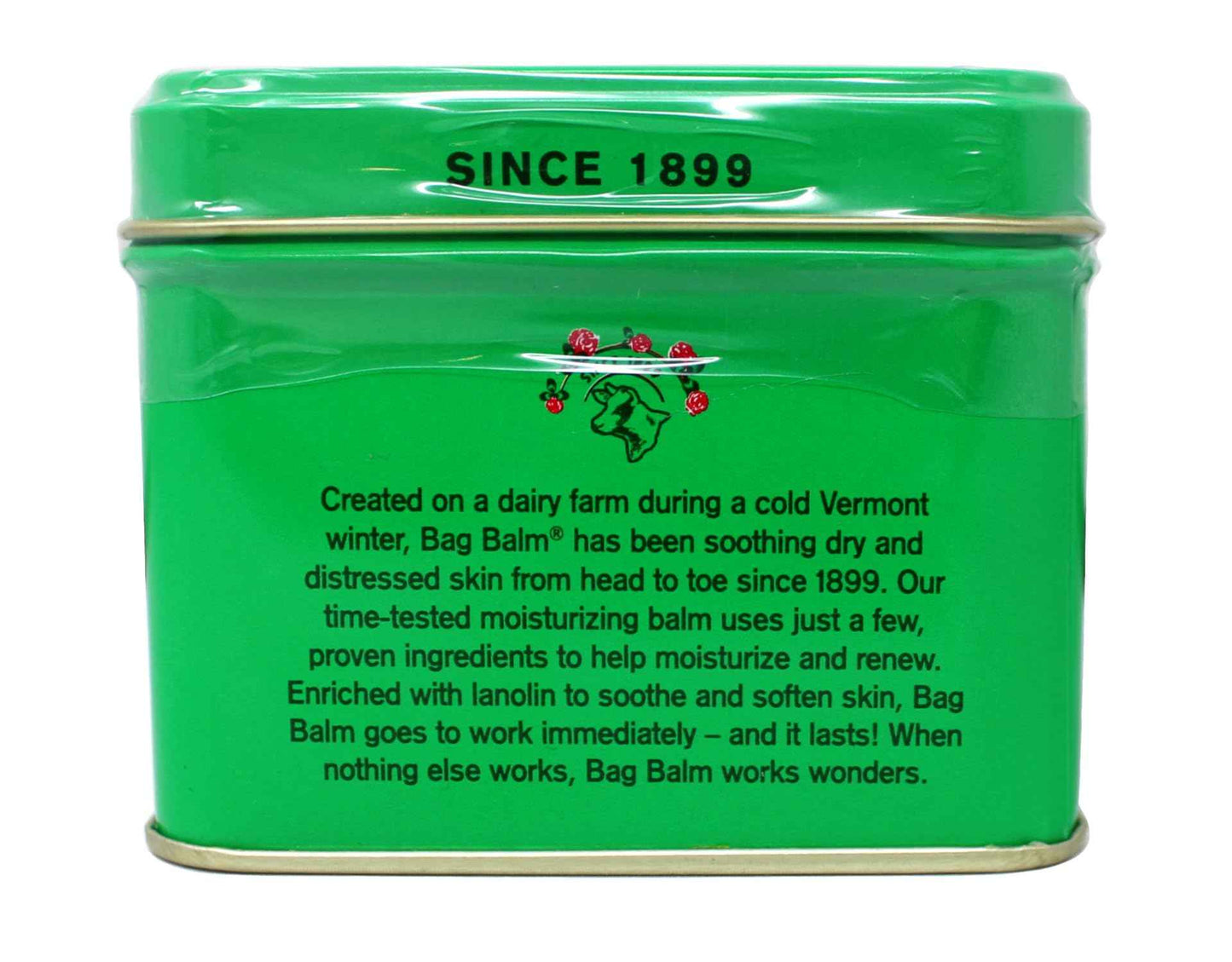 Bag Balm Skin Moisturizer Kit - Original Formula for Dry Skin, Hands, Feet, Lips, Cuticles, Elbows, Heels, Chafing, Pets & Livestock - Includes 1 8 oz Tin & 1 0.33 On The Go Tube