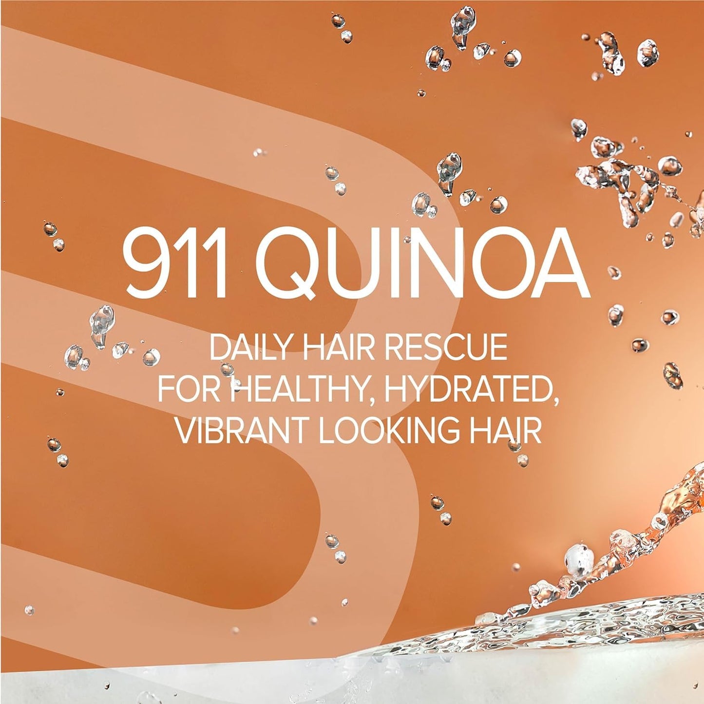Biotop Professional 911 Quinoa Hair Repair Oil - Heat Protectant + Deep Conditioning Hair Treatment - Hair Care Ampoules for Damage - Combats Frizzy Hair (1.01 fl oz/30ml)