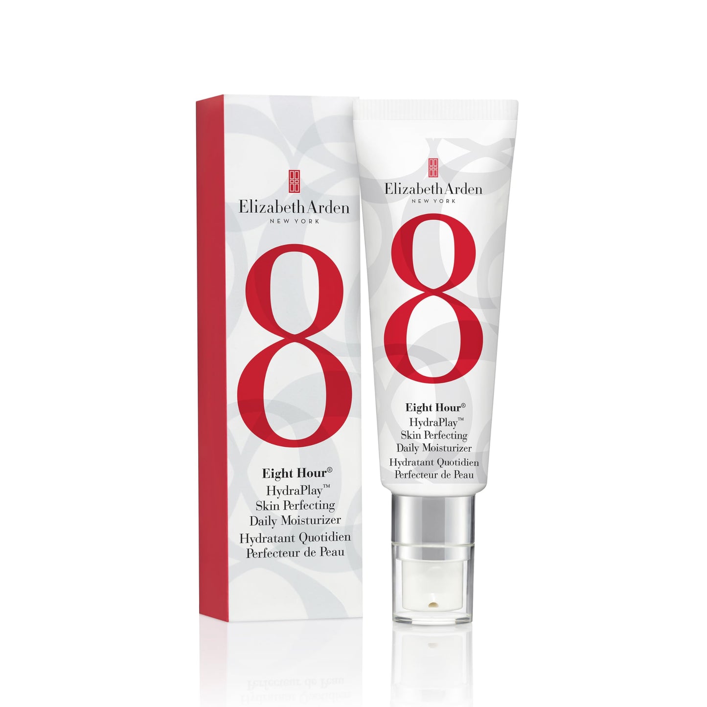 Elizabeth Arden Eight Hour HydraPlay Skin Perfecting Hydrating Face Moisturizer, Non-Comedogenic, For All Skin Types Including Sensitive, 1.5 oz