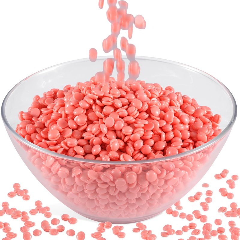 Wax Beads Bulk - 3.3lb Wax Beans Supplies for Esthetician - Professinal Painless Waxing for Face, Upper Lip, Bikini, Leg, Women Natural Melting Kit - Hypoallergenic Hard Wax Beads Bulk