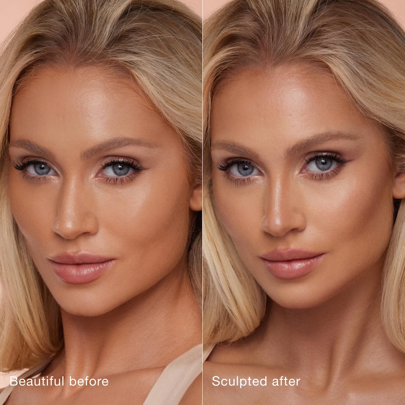 Charlotte Tilbury Hollywood Liquid Contour Wand - Easy-to-Use Contour Stick & Liquid Bronzer for Sculpting & Shaping - Leaves a Natural-Looking Sculpted Finish - Medium/Deep