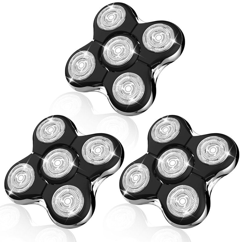 Balder Pro Shaver Replacement Heads - Compatible with Remington XR7000/XR1500/XR1501 | 3-Pack for Bald Men