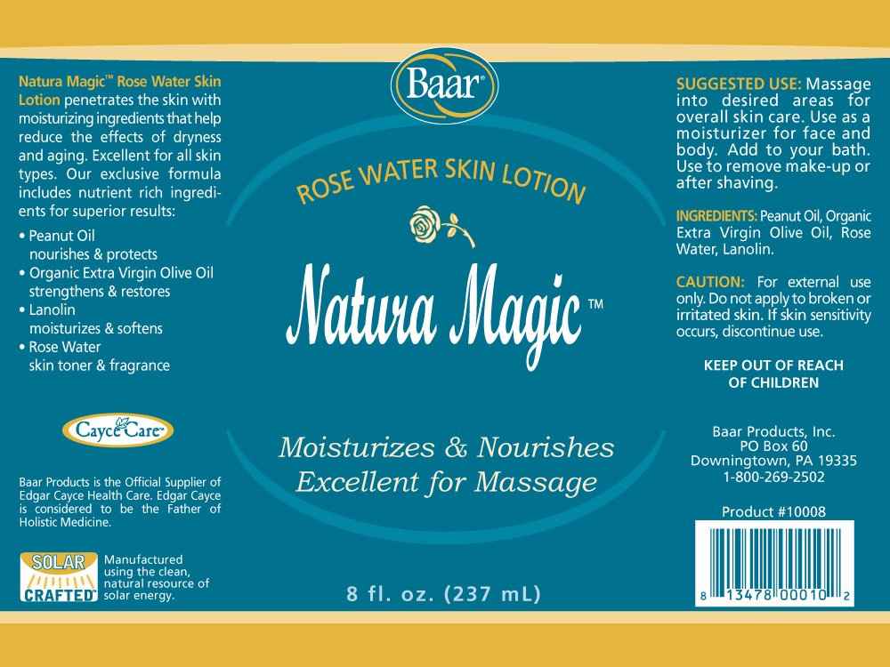 Natura Magic, Rose Water Skin Lotion, 8 oz.