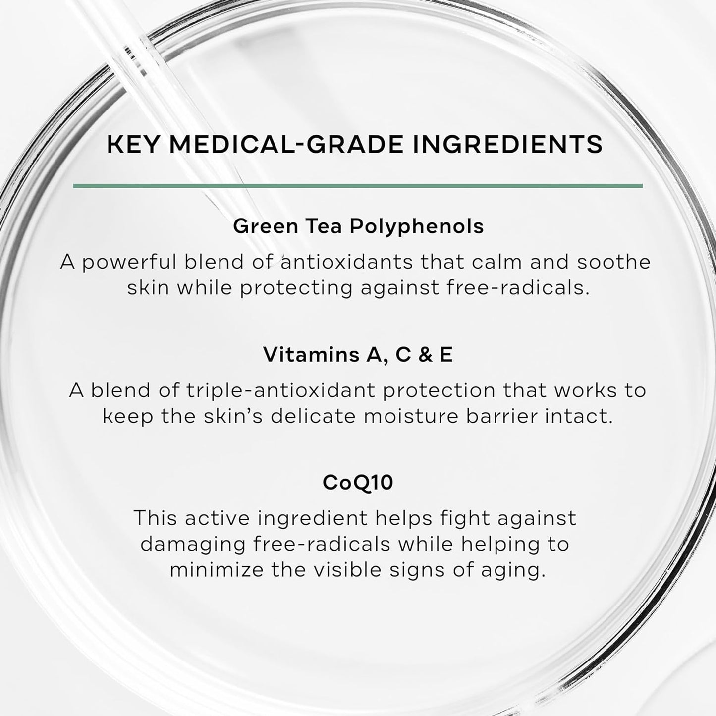 Replenix Green Tea Facial Cleanser - Soothing Medical-Grade Face Wash for Sensitive Skin | 6.7 fl. oz