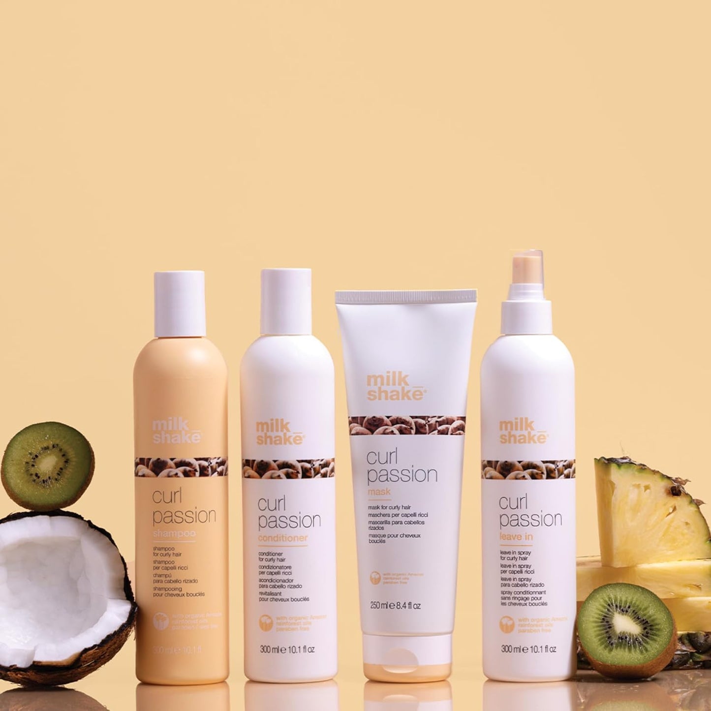 Curl Passion Leave-In Conditioner - Moisturizing Formula for All Curl Types | Detangles, Softens & Adds Bounce | 10.1 fl oz / 300 mL