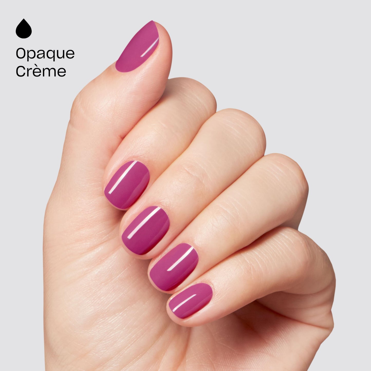 OPI GELement Pompeii Me in Nails | Opaque Cool Bright Purple Crème LED Cure Gel Nail Polish | DIY Salon Quality Gel Manicure | Vegan Formula, Durable Wear with High Shine Finish | 0.3 Fl Oz.