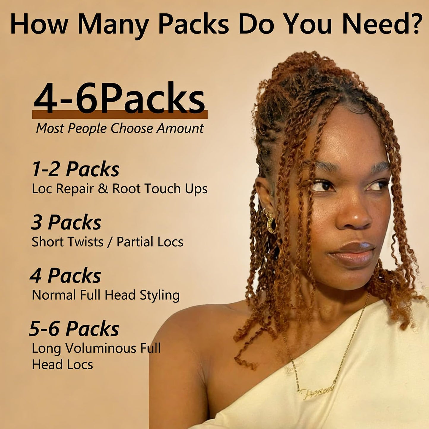EV&ET Pre-sretched Afro Kinkys Bulk Human Hair Human Hair for Locs/Twists/Braids/Repair Locs Afro Kinky Curly Bulk Can Bleach And Dye(#30,14inch 50g)