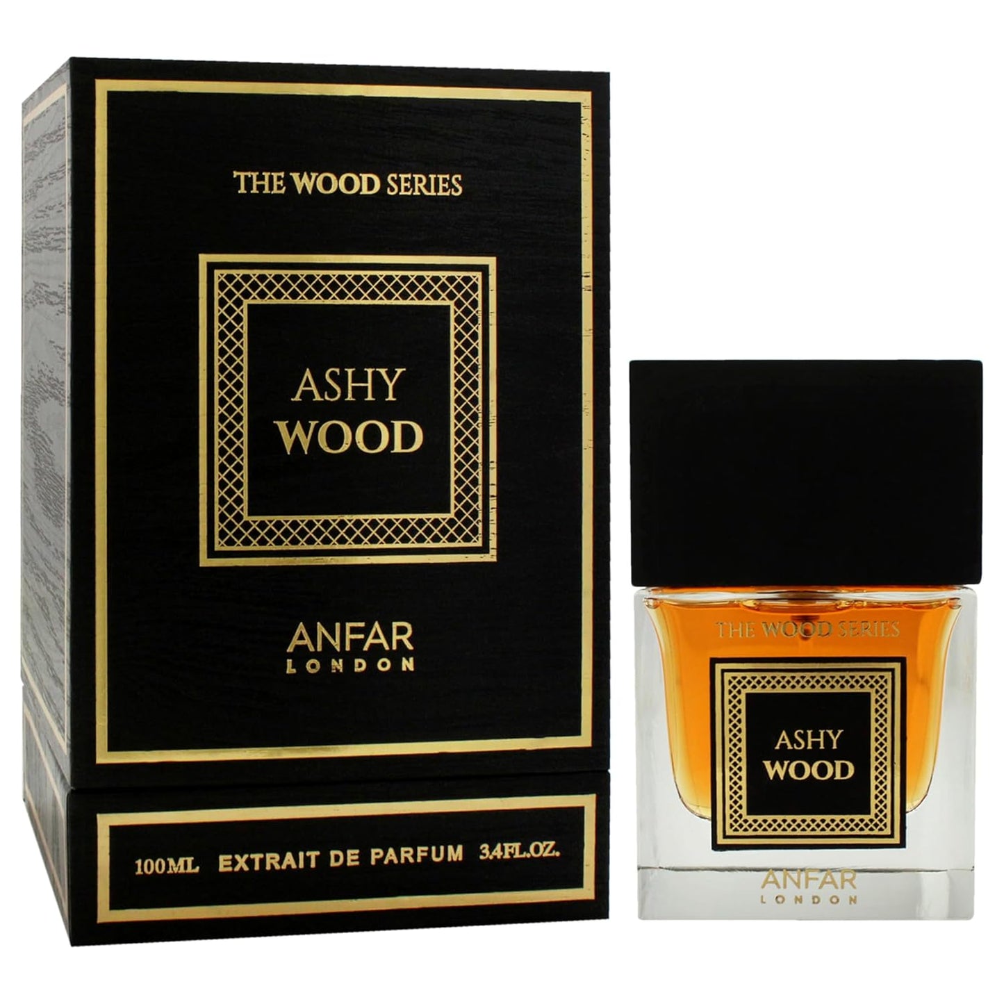 Anfar London - Men's Ashy Wood Extrait De Parfum Spray - 3.4 oz Fragrance