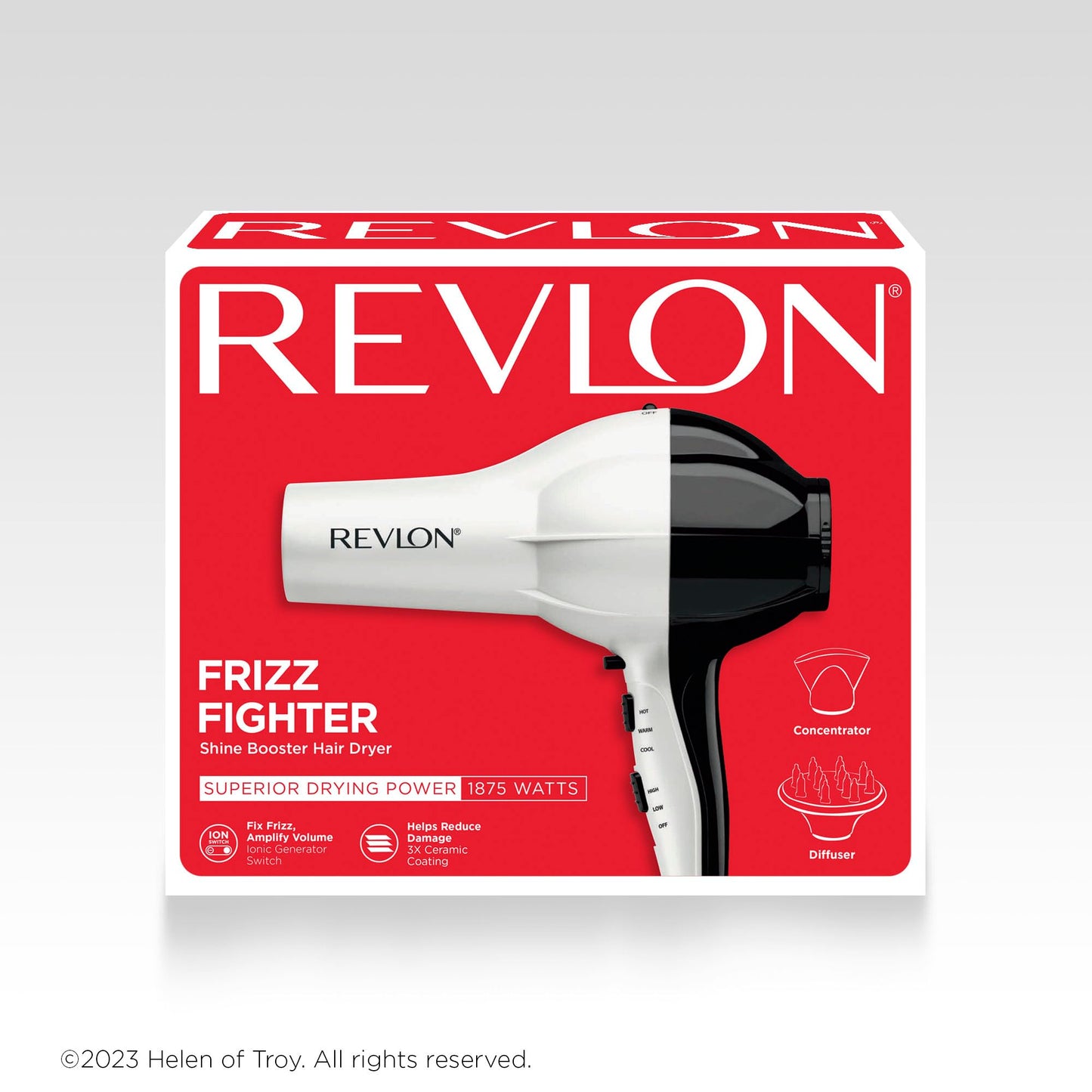 Revlon Shine Booster Hair Dryer | 1875W Smooth Blowout and Maximum Volume