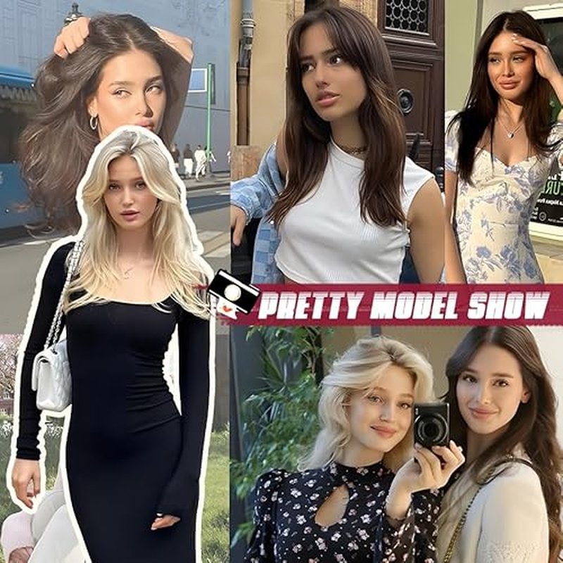 Straight Clip in Hair Extensions Real Human Hair, 7Pcs 20 Inch 110g #33 Auburn Brown Invisible Natural Soft Real Human Hair Extensions Clip ins, Double Weft Hair Extensions Real Human Hair for Women