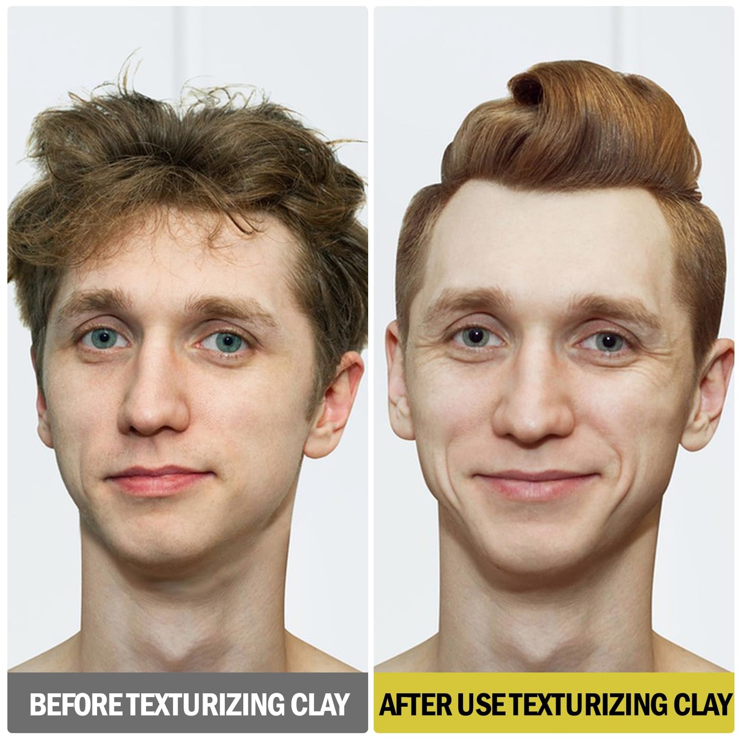 WDETHMY Hair Clay For Men, High Hold & Low Shine Men's Matte Clay, Long-lasting Hold and Easy Wash Hair Styling Cream, No-greasy Formula, Add Volume & Texture Hair Styling Products