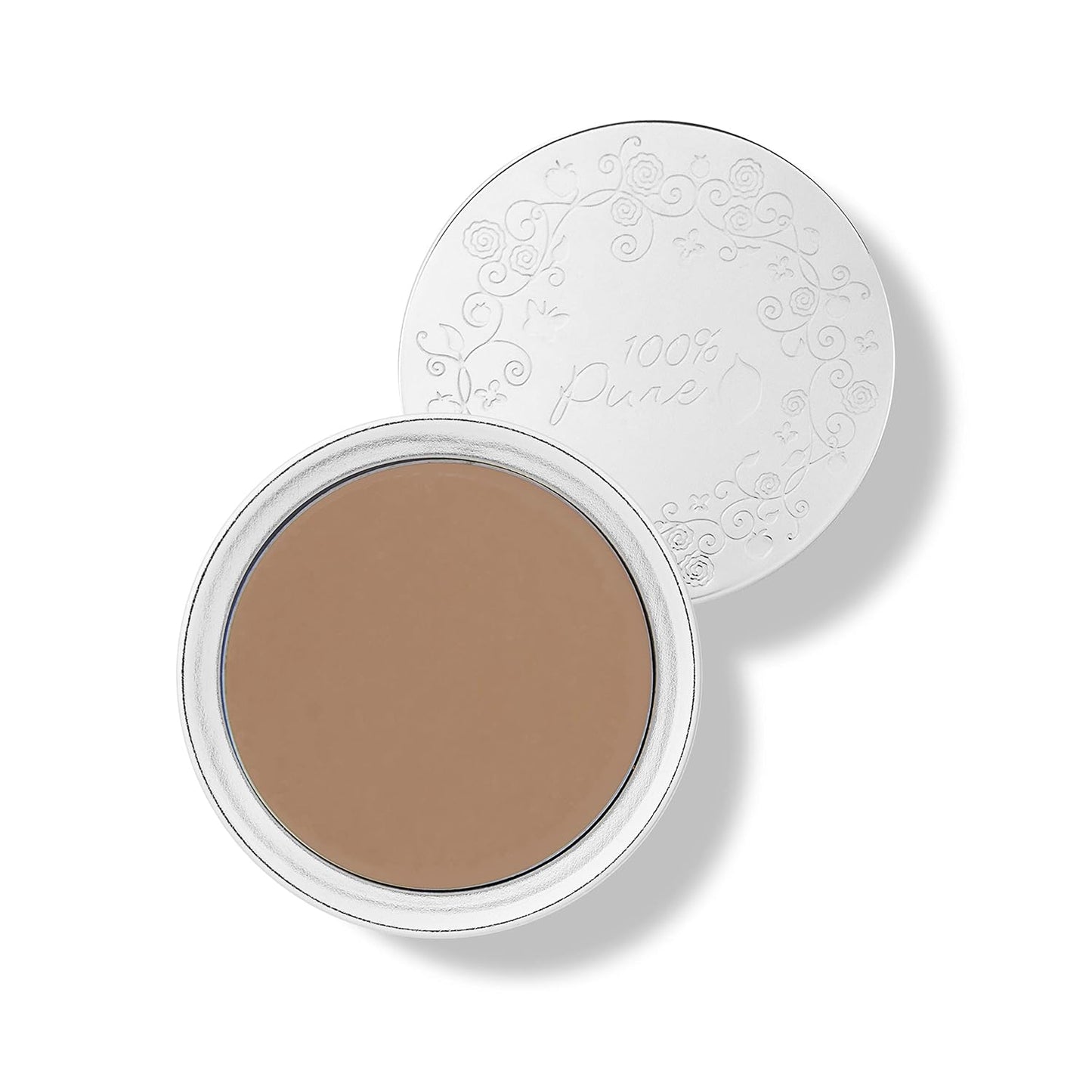 Cream Foundation Concealer - Medium to Full Matte Coverage | Vegan Fruit Pigmented Toffee Color - 0.32 oz