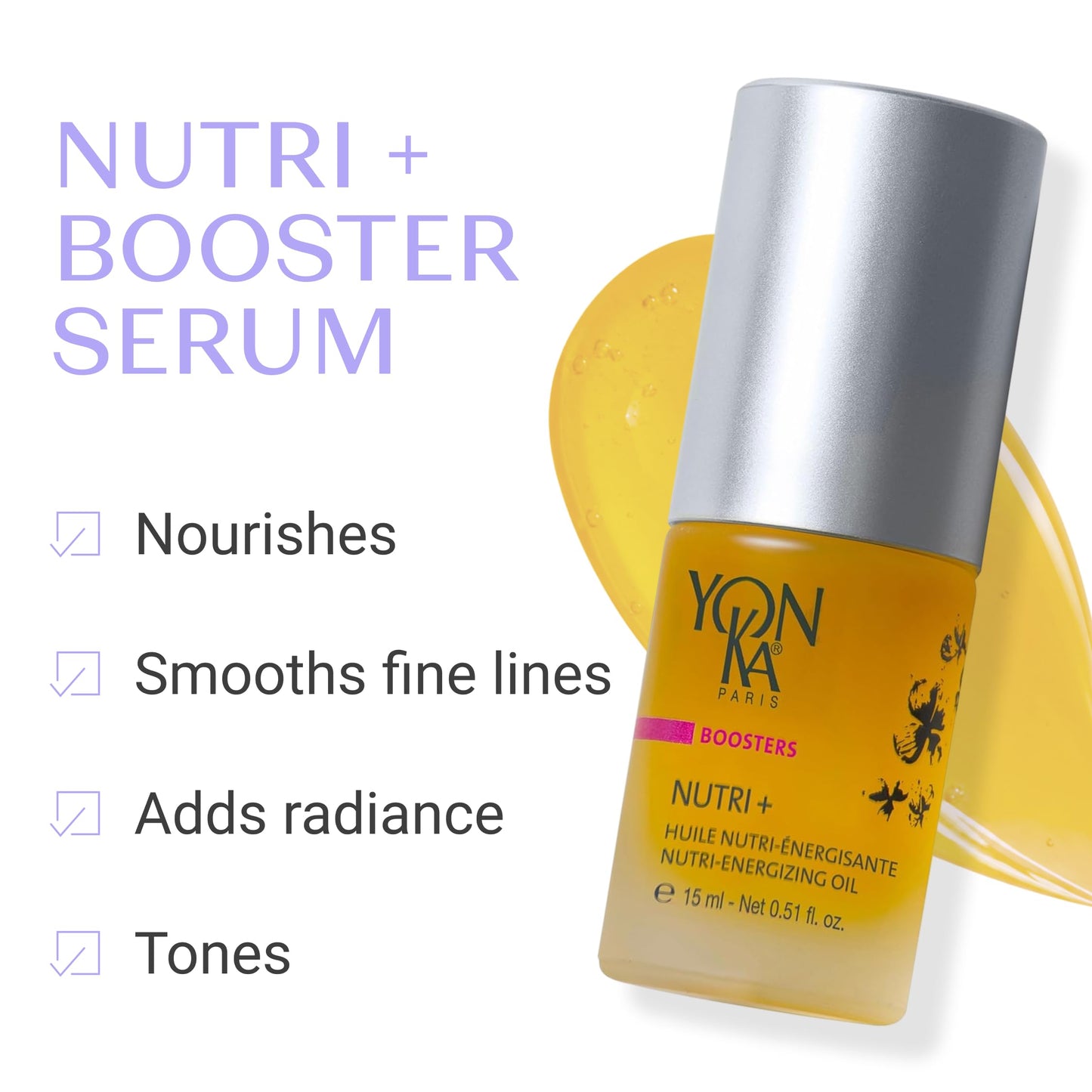 Yonka Booster Nutri+, Nourishing Facial Oil, For Dry & Dehydrated Skin