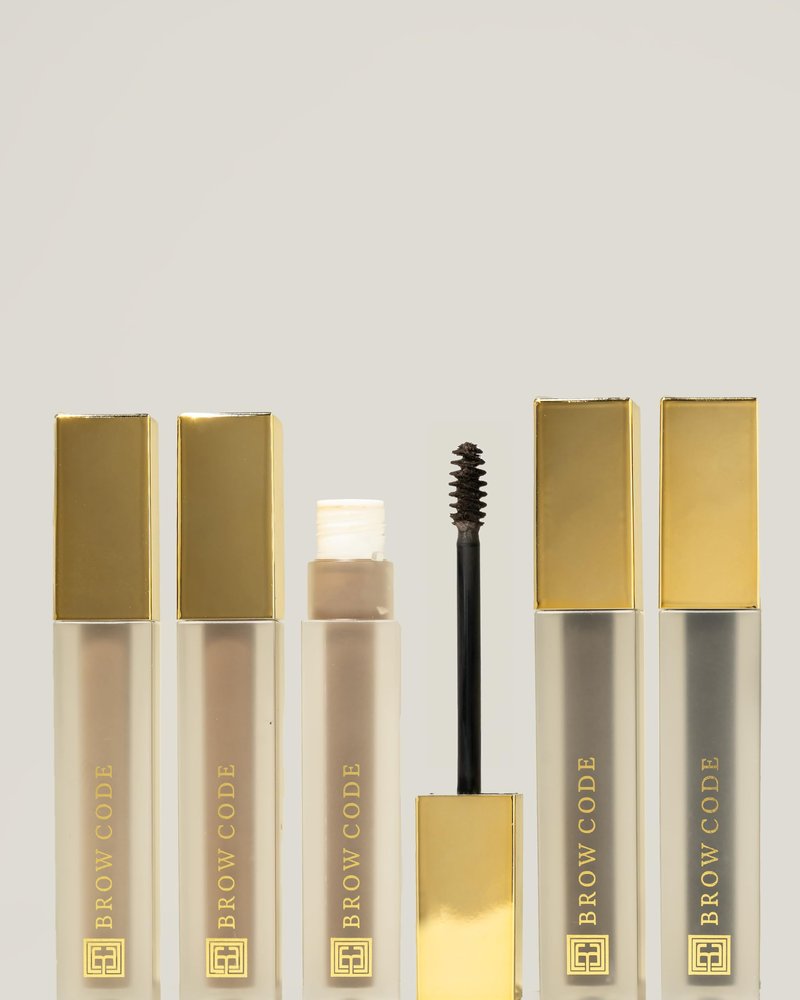 Brow Code TINTED Multi-Peptide Brow Gel w/Brush (Chocolate)