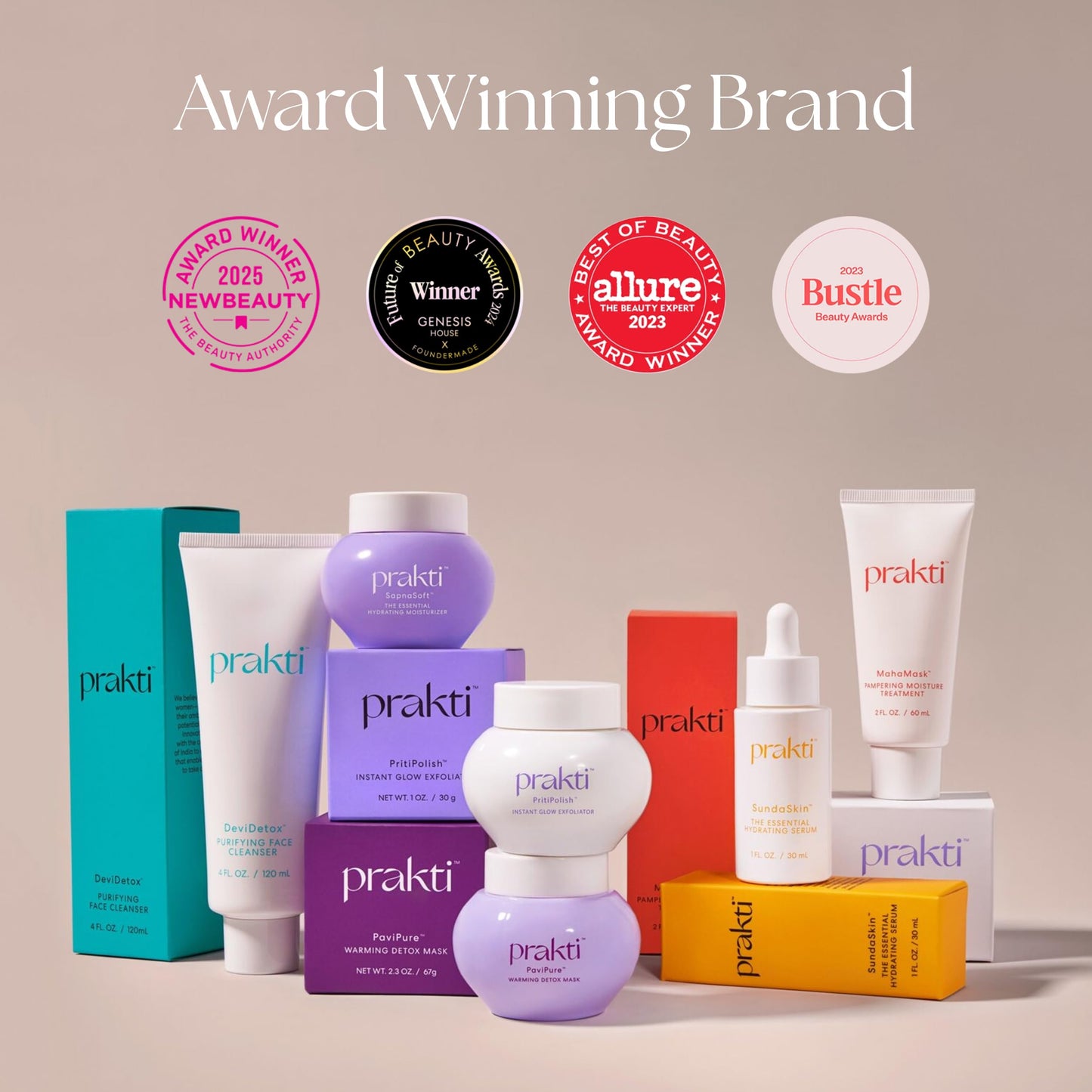 Prakti PritiPolish Instant Glow Exfoliator, Gentle Facial Scrub Clears & Minimizes Pores, Instantly Smooths & Softens with Natural AHAs, 1 oz
