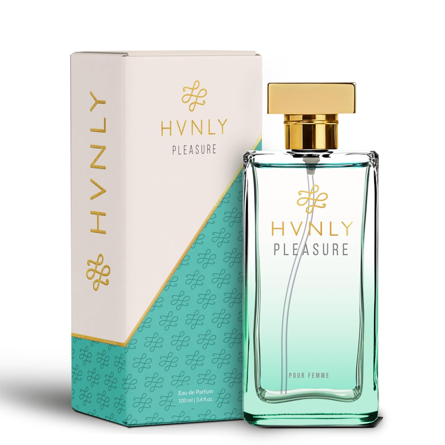 HVNLY Pleasure Eau de Parfum for Women — Sensual Cherry & Strawberry Perfume — Long Lasting Fruity Sweet Fragrance — Date Night, Gift for Her — Vegan, Cruelty-Free EDP — 3.5 Fl Oz (100ml)