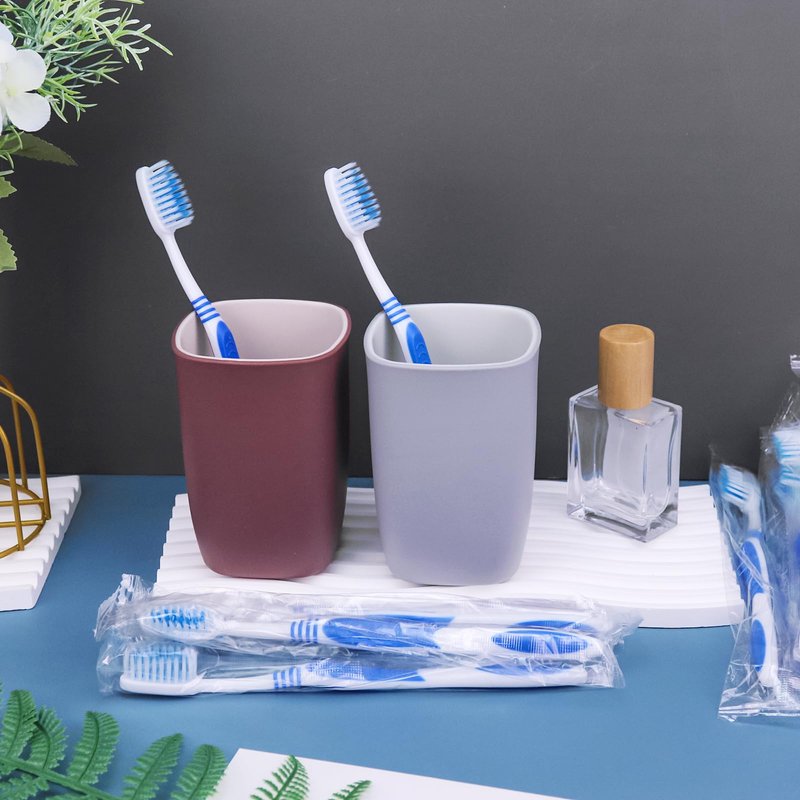 SLequipo 200 Prepasted Disposable Toothbrushes Individually Wrapped Pre Pasted Toothbrushes Soft Bristle Travel Tooth Brush Single Use Wrapped for Hotel, Camping, Travel and Gift for The Homeless