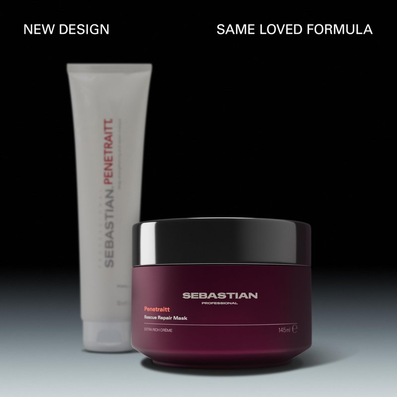 Sebastian Professional Penetraitt Rescue Repair Mask | For Damaged & Color Treated Hair | 16.9 fl oz | Packaging May Vary
