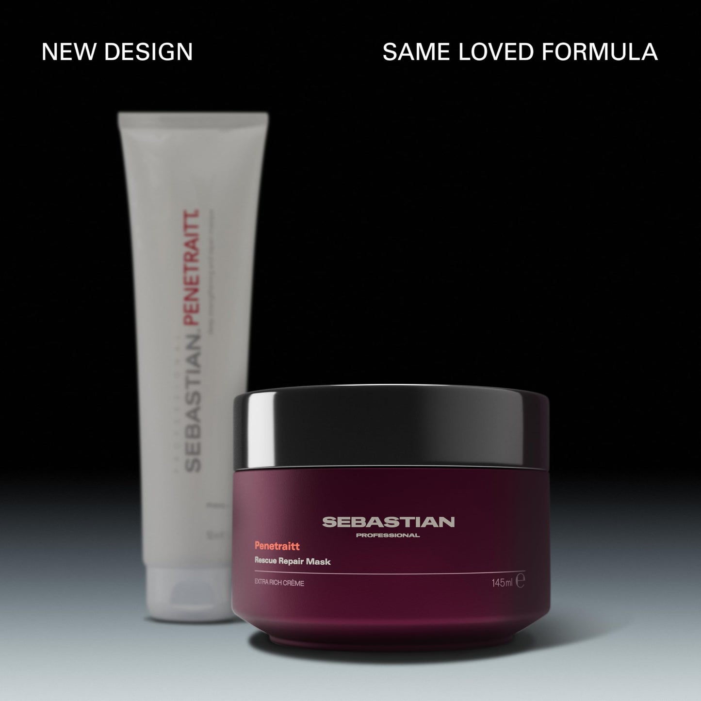 Sebastian Professional Penetraitt Rescue Repair Mask | For Damaged & Color Treated Hair | 16.9 fl oz | Packaging May Vary