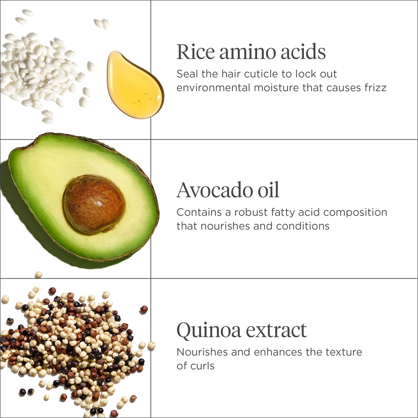 Briogeo Curl Charisma Rice Amino + Avocado Hydrating & Defining Mask | Deeply Nourishes and Defines Curl Pattern for Wavy, Curly & Coily Hair | Silicone-Free | Vegan & Cruelty-Free | 2 fl oz