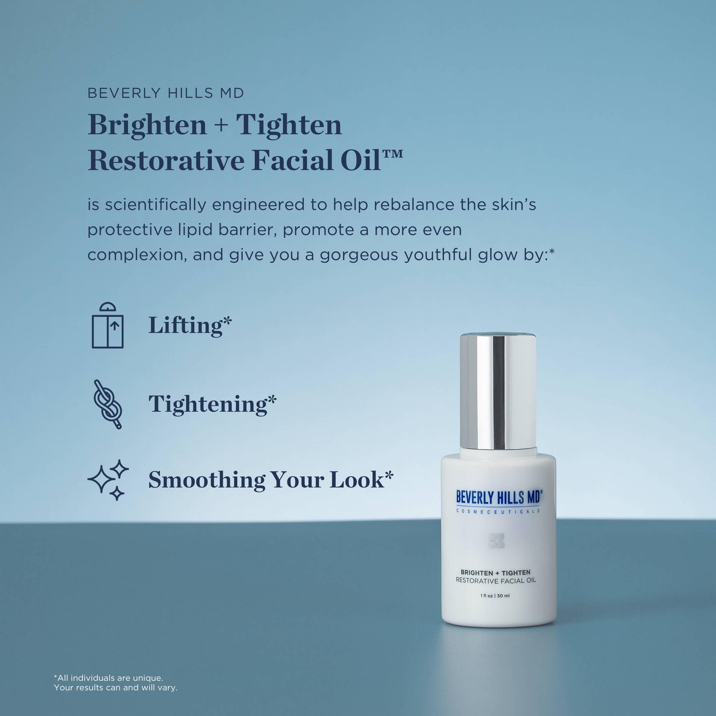 Beverly Hills MD Brighten + Tighten Restorative Facial Oil