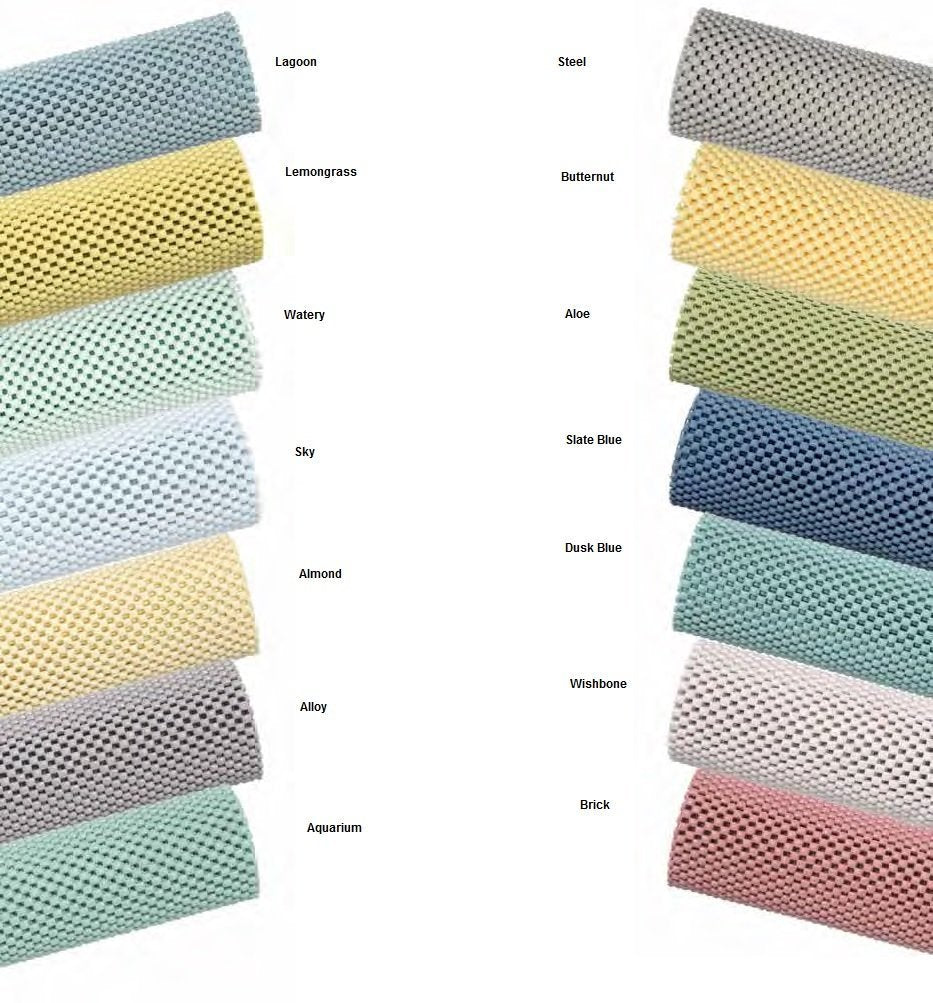 Con-Tact Brand Grip Premium Shelf Liner, Thick and Non-Adhesive Drawer Liner, Multi-Purpose and Easy to Use, 12" x 4', Lagoon, Pack of 1