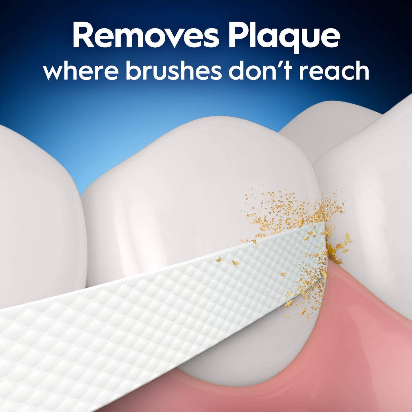 Oral-B Glide Deep Clean Dental Floss, Cool Mint, 6 Pack (262.4 YD Total) - Shred-Resistant Smooth Dental Tape for Tight Spaces