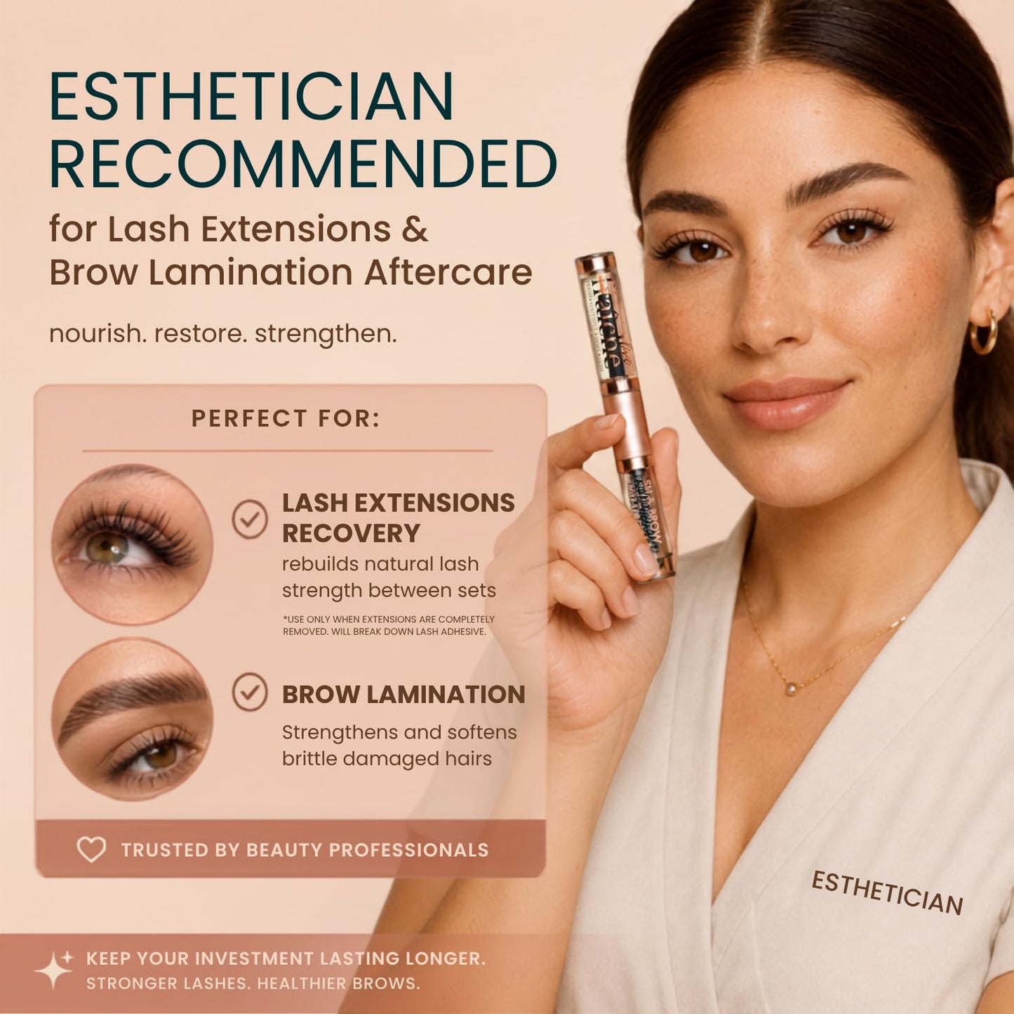 Organic Castor Oil Lash Serum Cold Pressed Castor Oil Eyelash Growth Serum