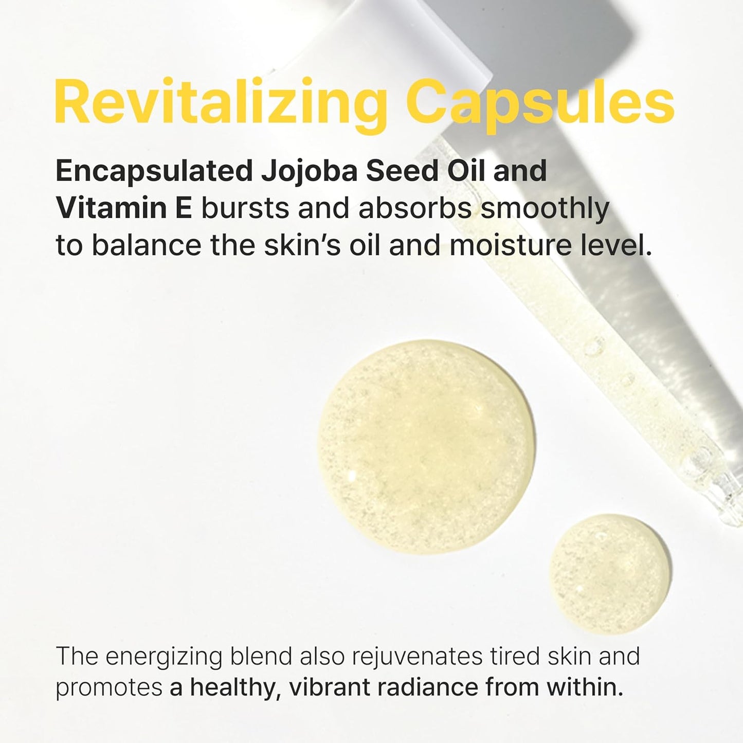 Vita Capsule Luminous Serum - Revitalizing Radiant Glow for Dull Skin | 45ml | Vegan Korean Skincare with Vitamins & Niacinamide