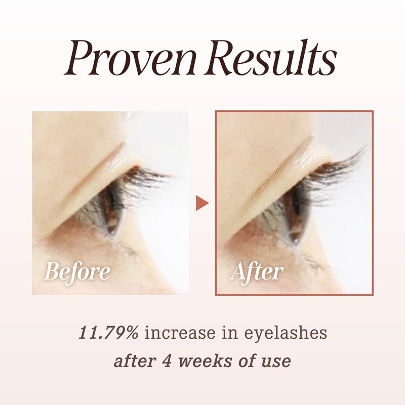 DEAR DAHLIA Dream Lash Dual Serum, 9mL - Premium Eyelash Enhancer for Longer, Fuller, Thicker Lashes. Non-Irritating Formula, Hydrating & Healthy-Looking, Easy Application