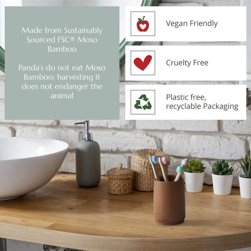 Wild & Stone Organic Baby Bamboo Toothbrushes | 4 Pack | Soft Bristles | 100% Compostable Handle | BPA Free | Vegan Baby Toothbrushes (White)