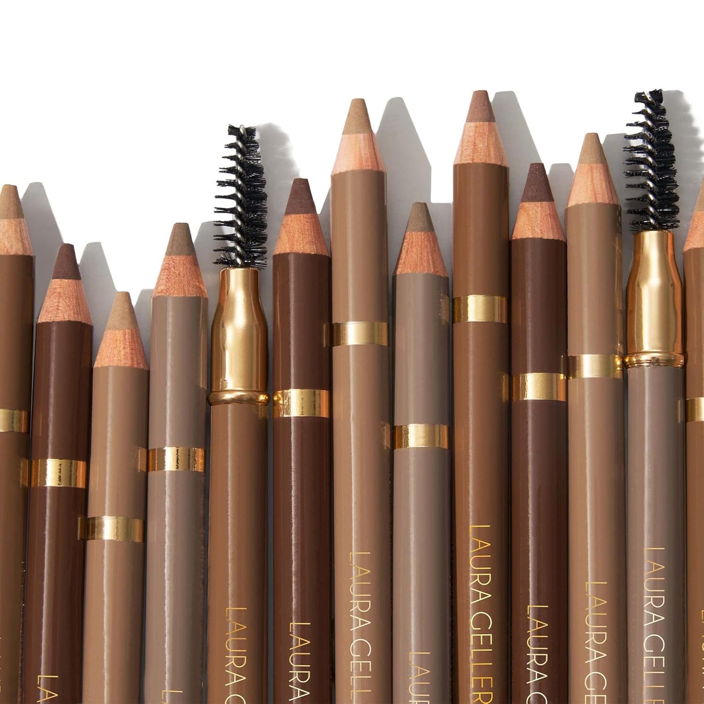 Bravo Brows Soft Pencil & Brush Set - Dark Brown Eyebrow Makeup Tool