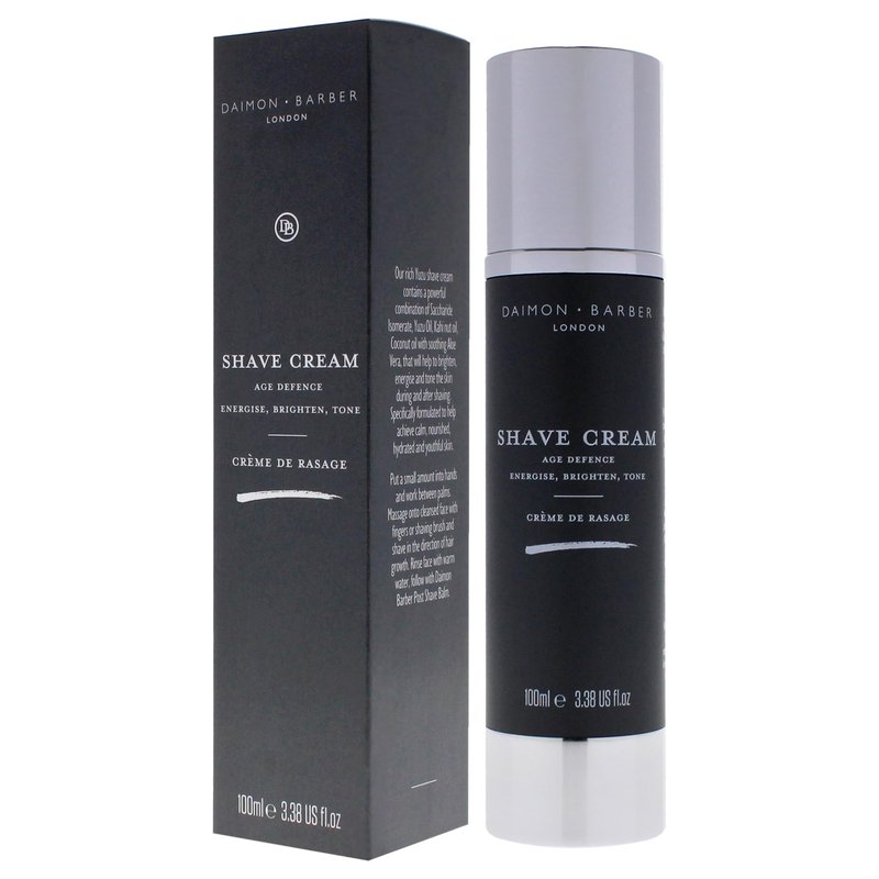 Daimon Barber Shave Cream for Men - 3.38 oz Cream