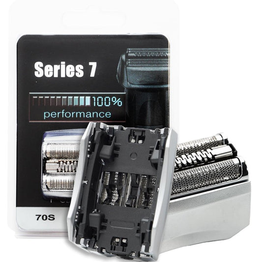 70S Series 7 Replacement Head Compatible with Braun Series 7 Replacement Head,70s Blades for Braun S7 Wet and Dry Replacement Blades for Electric Foil Shaver 720,750CC, 760CC,790CC,9565