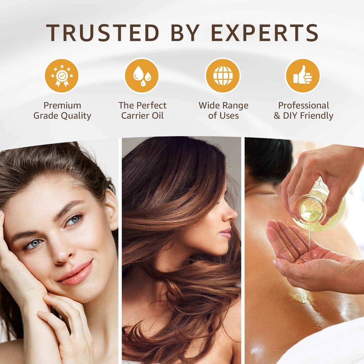 Organic Apricot Kernel Oil (16 Oz) Premium Cold Pressed Unrefined | 100% Pure Apricot Kernel Oil for Skin, Face, Hair, Soap Making, Massage | Carrier for Essential Oils | Available Bulk | 16 FL OZ