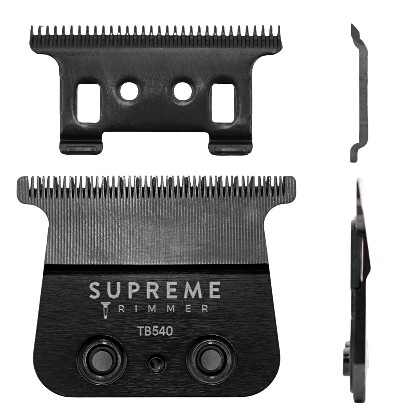 Supreme Trimmer Replacement Deep Tooth T-Blade TB540 | 0 Gap Adjustable, DLC Coated Stainless Steel Trimmer Blade for Recharge ST777
