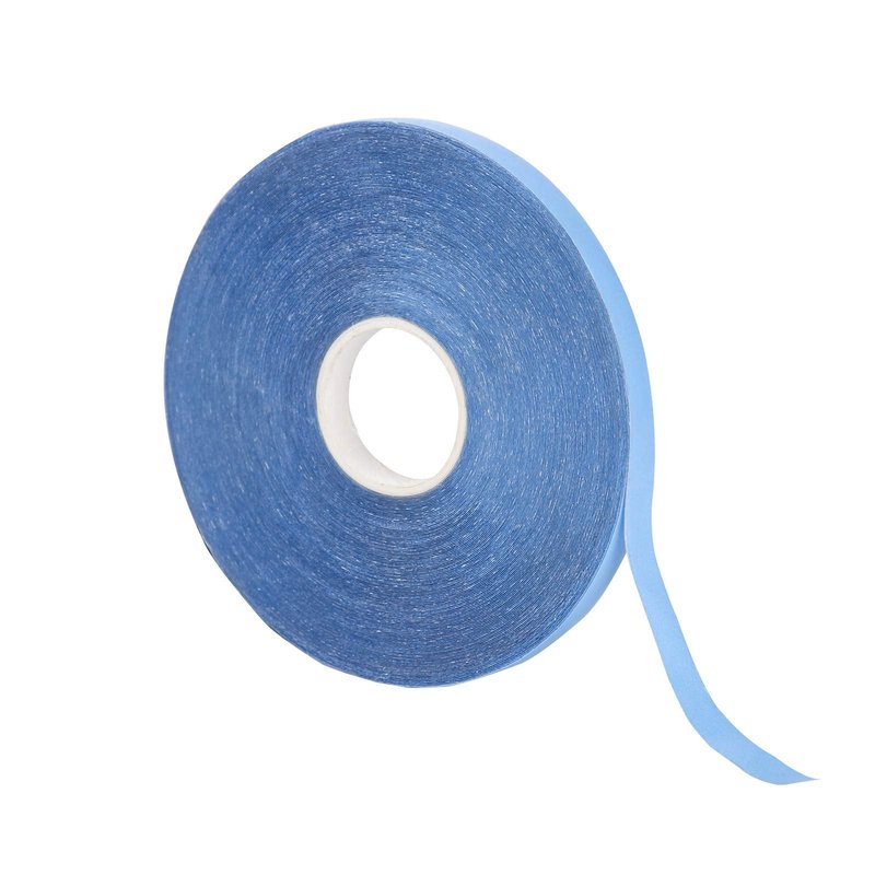 REOU Hair System Tape Roll for Hair Extension Double-Sided Replacement Tape Waterproof Strong Hold 36 Yards Blue …