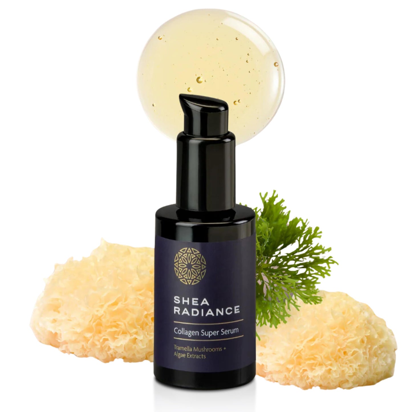 Hydrating Collagen Super Serum – Lightweight Vegan Formula with Tremella Mushroom for Smooth, Plump & Dewy-Looking Skin – Moisture Boost for Radiant, Resilient Skin – 30ml