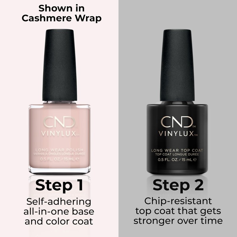 CND Vinylux Longwear Pink Nail Polish, Gel-like Shine & Chip Resistant Color, 0.5 Fl Oz
