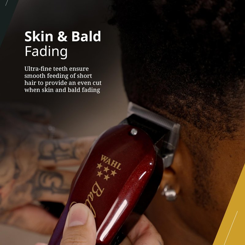 Wahl Professional Balding Blade 6X0 Ultra Close Replacement For 5 Star Balding Clipper