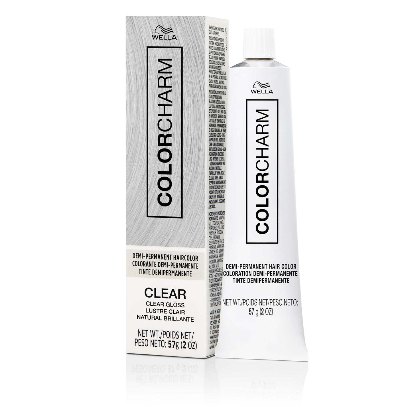 COLORCHARM Demi Permanent Hair Color | Clear Gloss for Shine Boost | Enhance, Refresh & Tone | 2 Fl Oz