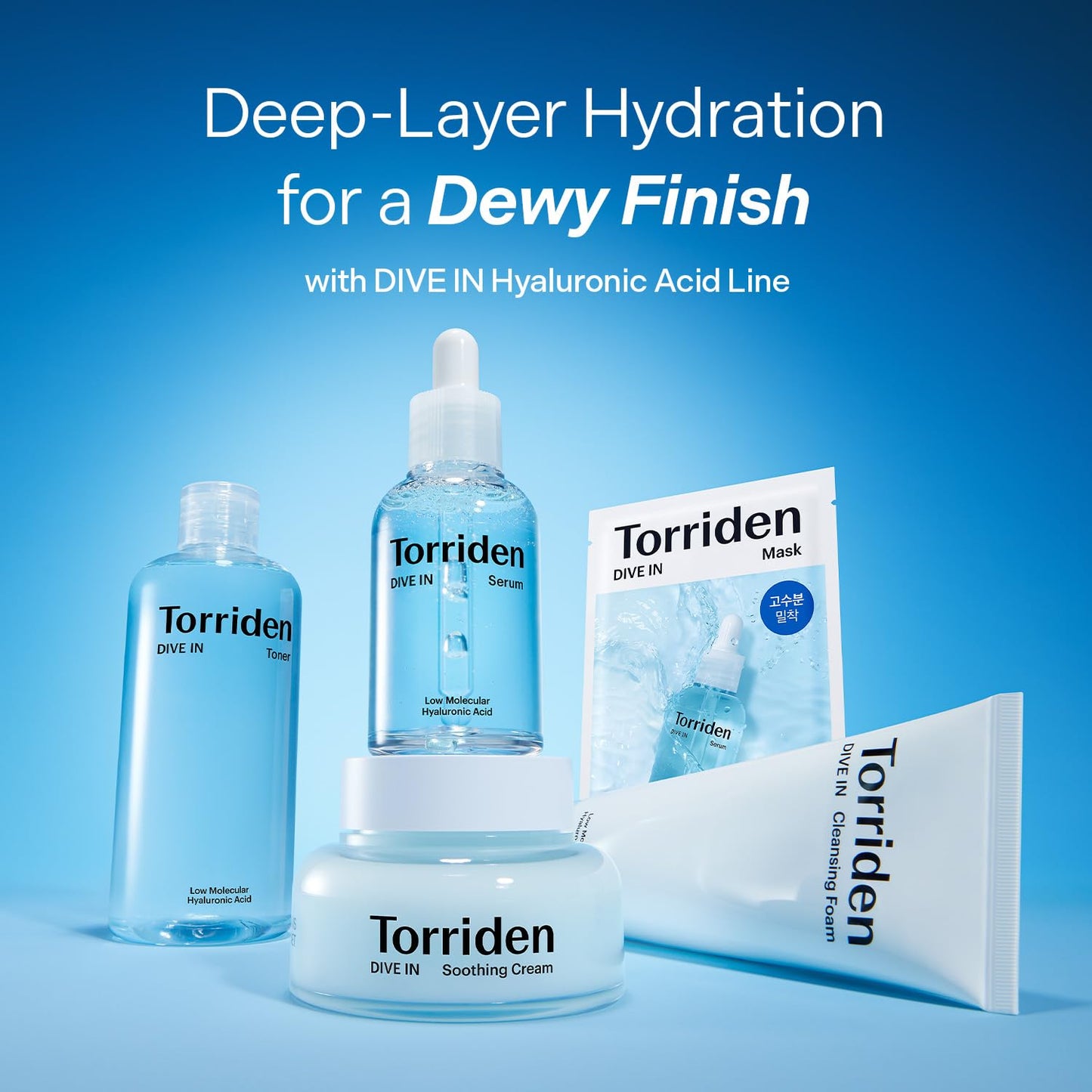 Torriden DIVE IN Hyaluronic Acid Soothing Cream Tube Type 100ml (3.38 fl. oz) | Revitalizing Facial Moisturizer for Sensitive and Dry Skin | Hyaluronic Acid, Panthenol, Allantoin
