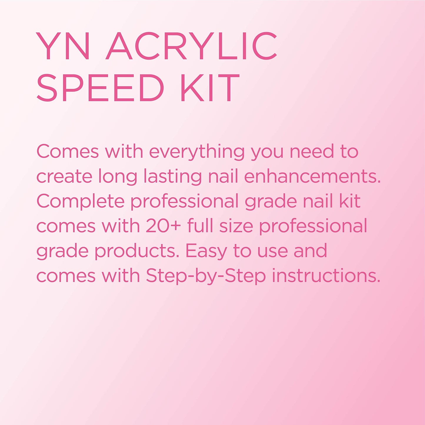 Young Nails False Nail Pro Acrylic Kit Speed