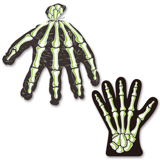 Skeleton Hand Treat Bags