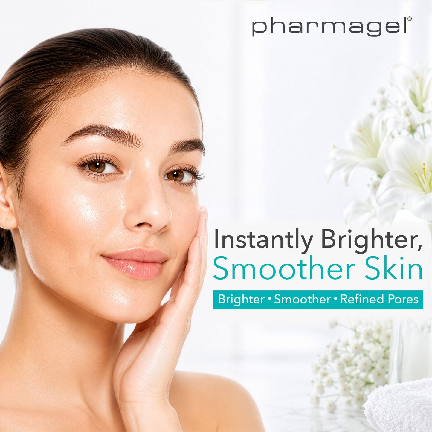 Pharmagel Enzyme Ex-Cell - Gentle Papaya Face Exfoliator Scrub for All Skin Types - 6 Ounces
